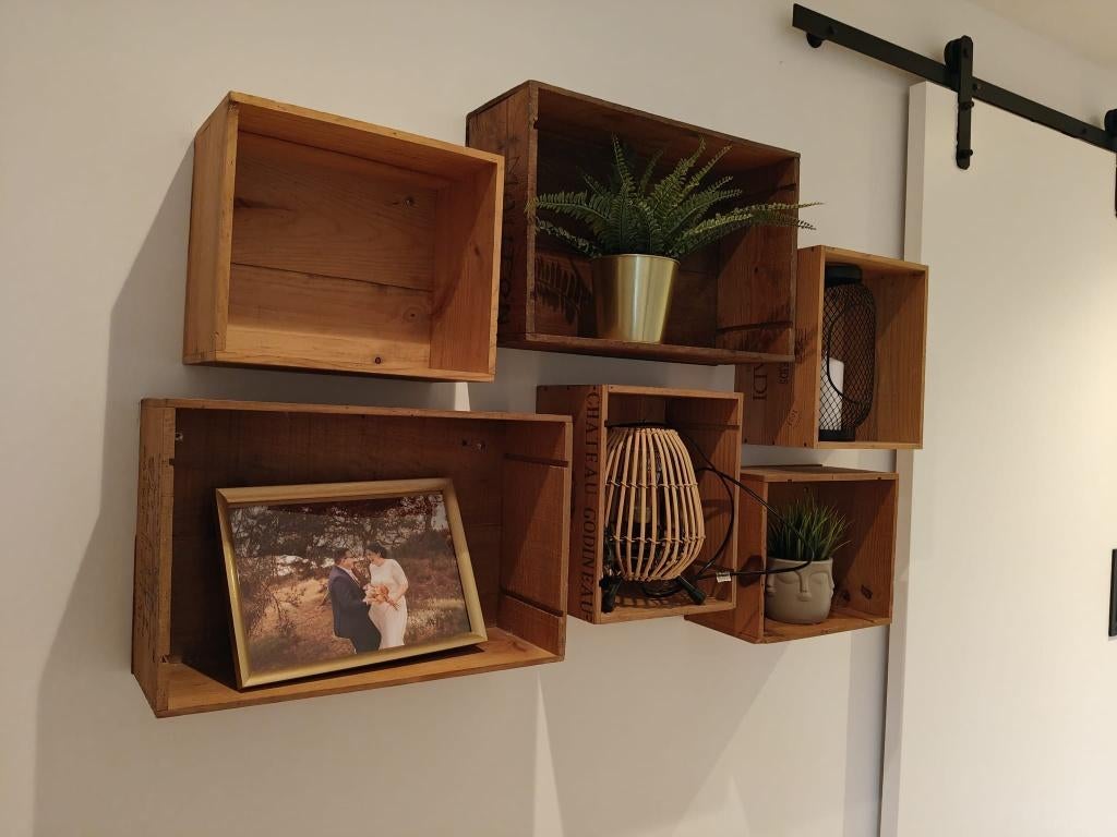 Oude wijn kisten, Ophalen, Minder dan 50 cm, Gebruikt, Minder dan 50 cm