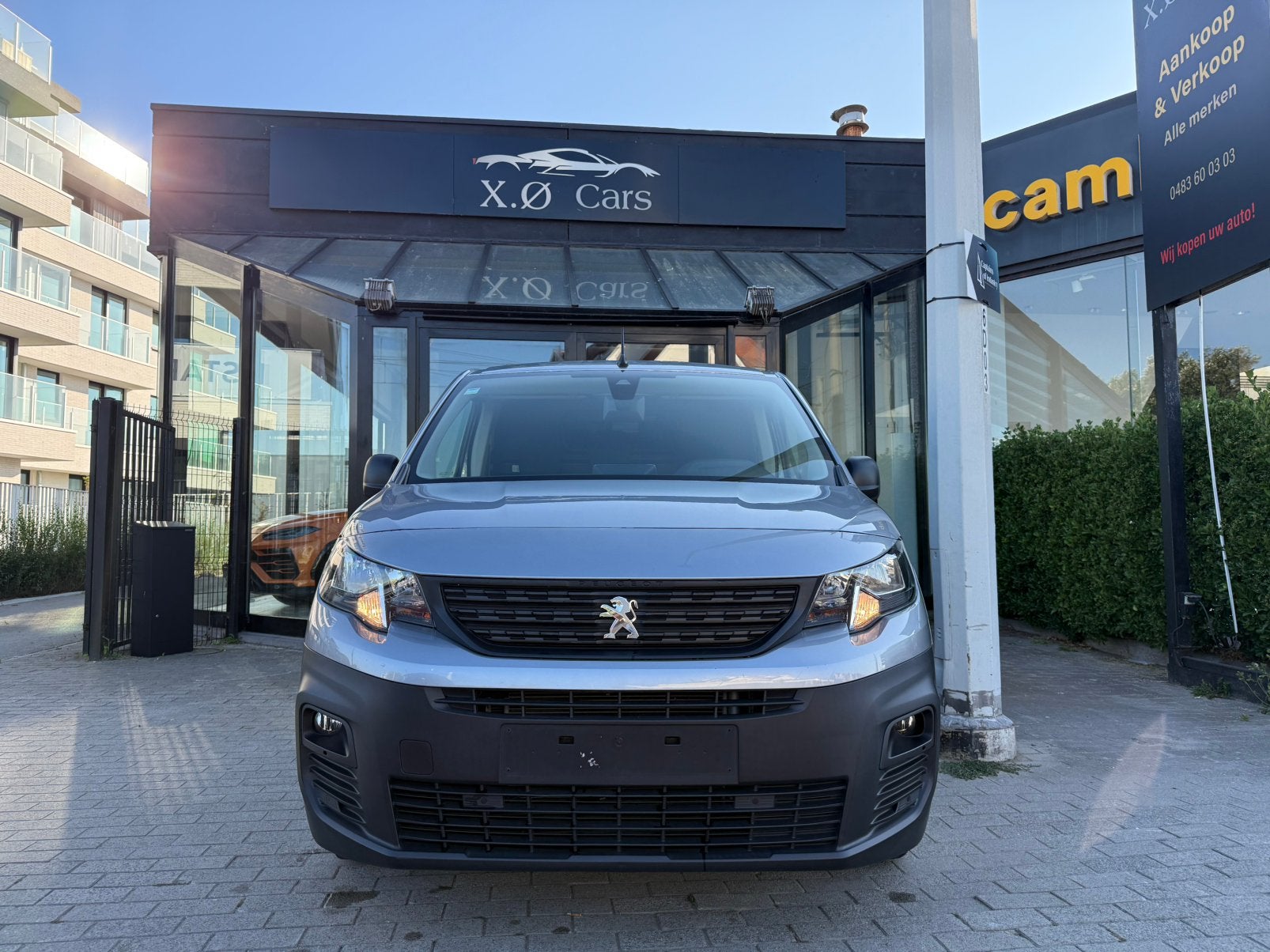 Peugeot Partner | Automaat | Benzine | 55.534Km | 2021 | Btw, Auto's, Stof, 1199 cc, Zilver of Grijs, 3 deurs