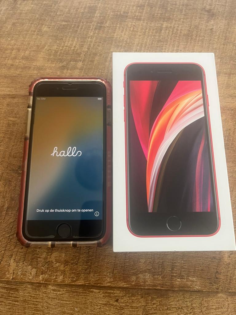 I Phone SE Rood 64gb, Télécoms, Téléphonie mobile | Apple iPhone, Enlèvement, Utilisé, Rouge, IPhone SE (2020)