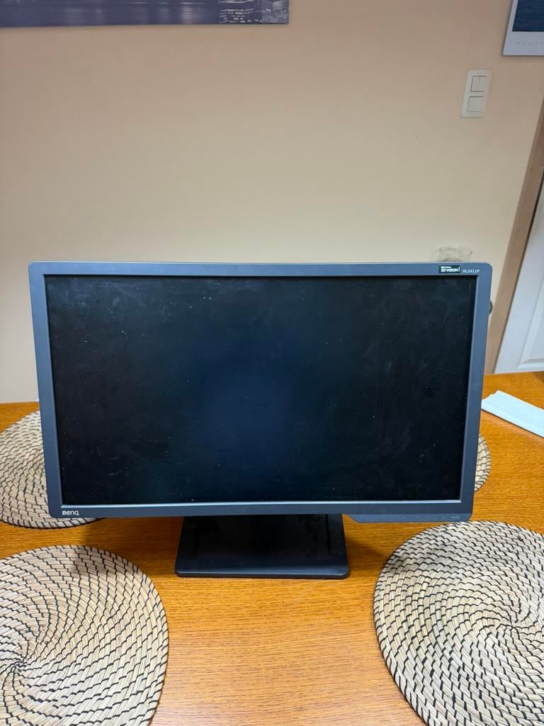 BenQ XL2411P Full HD Monitor 144HZ 24 inch 1ms, Enlèvement, Comme neuf, HD, DVI