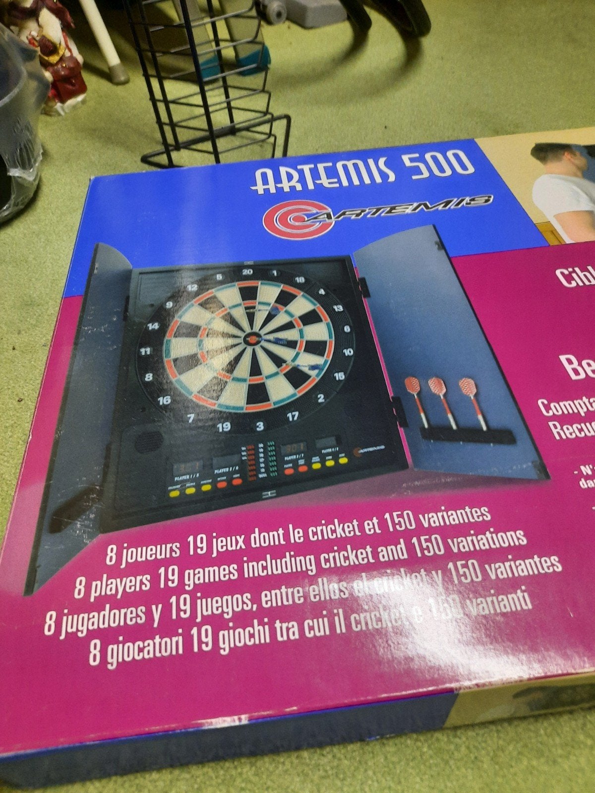 electronic dart board nieuw Artemis 500, Boeken, Ophalen