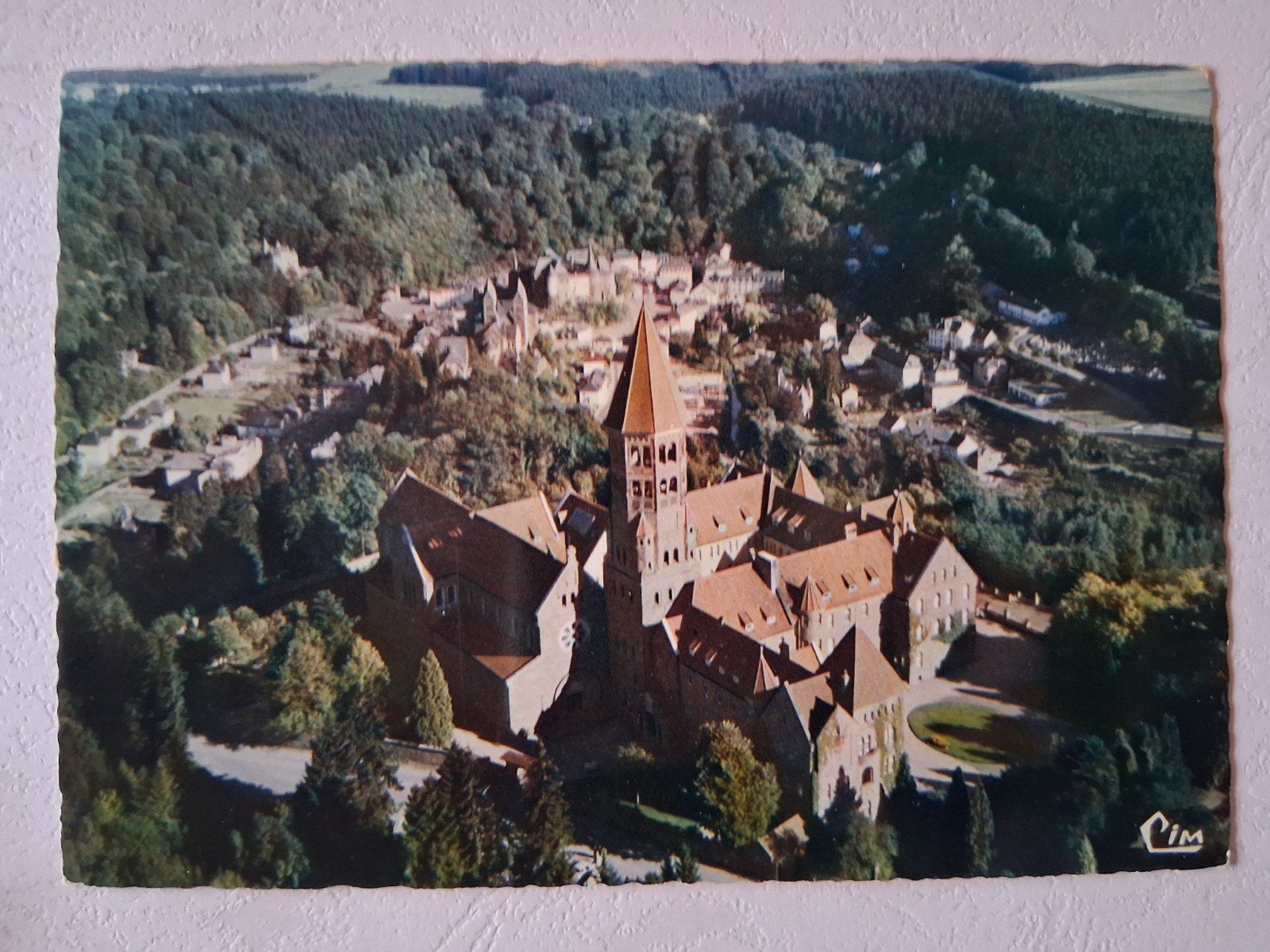 postkaart Luchtopname van Clervaux, Verzamelen, Ophalen of Verzenden