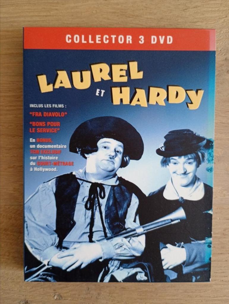 Laurel & Hardy coffret collector 3 DVD, Comédie d'action, Enlèvement ou Envoi, Tous les âges, Coffret