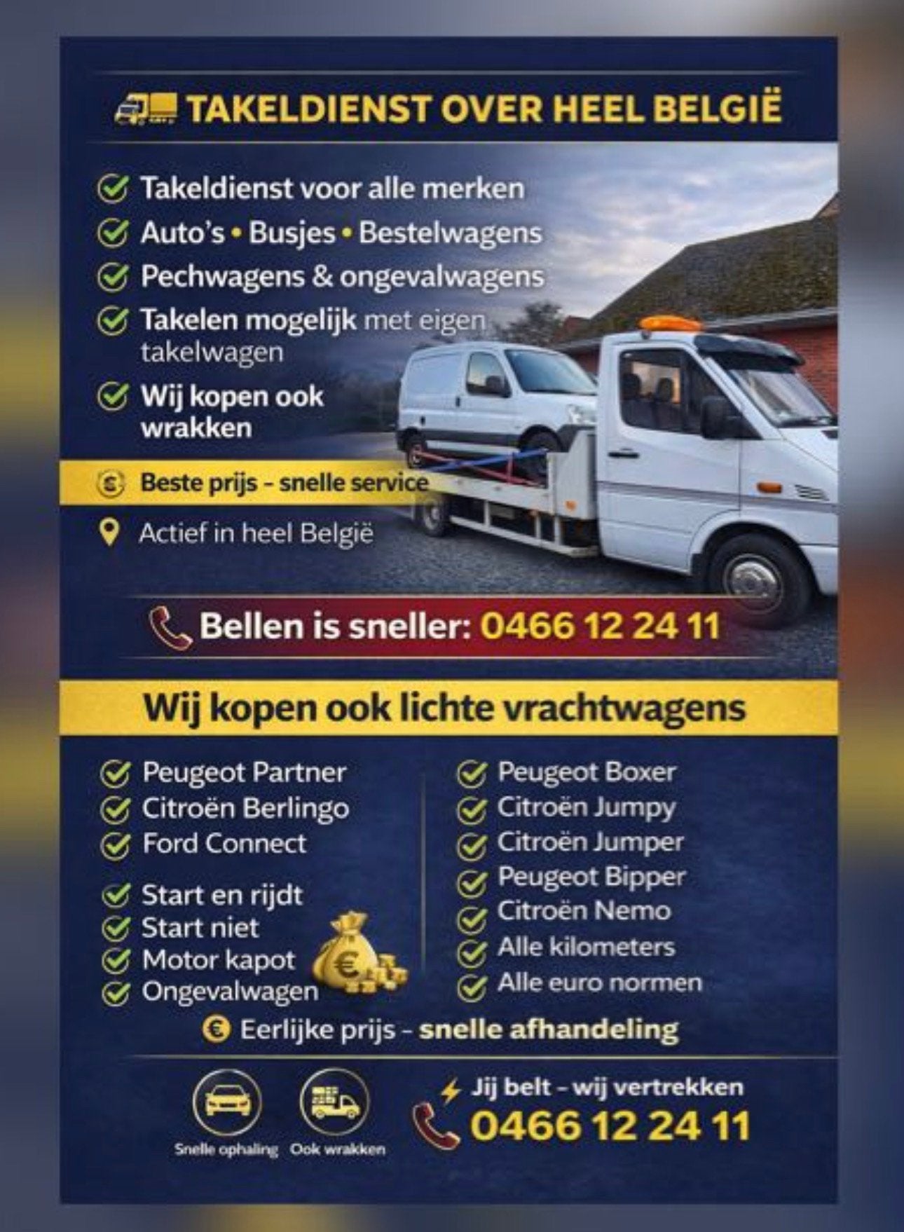 Citroen berlingo peugeot partner dringend gezocht‼️, Auto's, Euro 2, Citroën, Particulier, Airbags