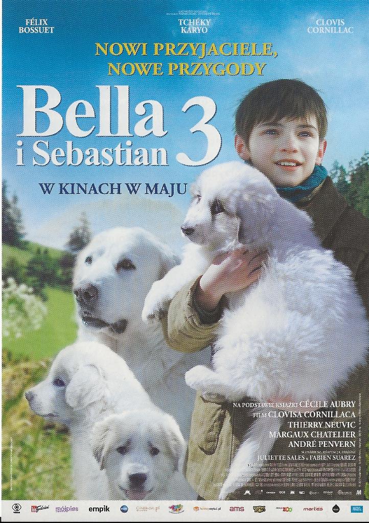 Belle et Sébastien 3, le dernier chapitre (2017), Enlèvement ou Envoi, Neuf, Film, Autres types