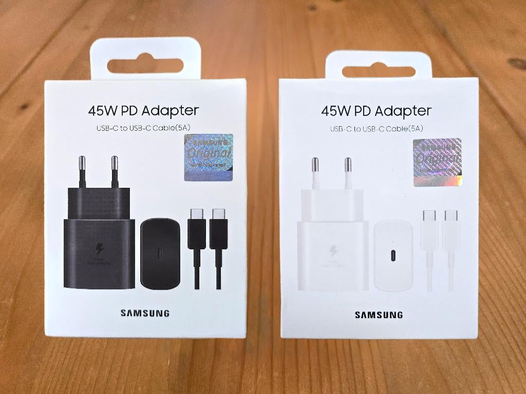 2 Chargeurs Samsung 45W super rapide (PD 3.0) NEUFS !, Télécoms, Téléphonie mobile | Chargeurs pour téléphone, Enlèvement, Neuf