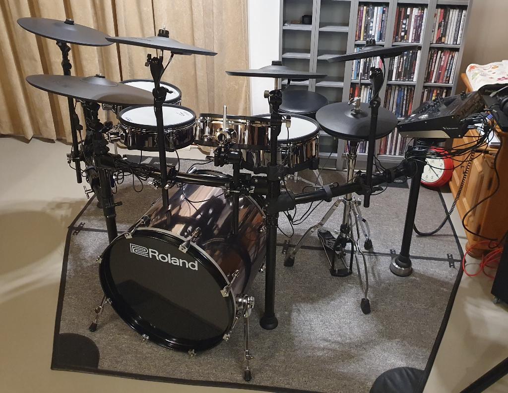 Roland TD50 professioneel electronisch drumstel kompleet, Muziek en Instrumenten, Ophalen, Zo goed als nieuw, Roland