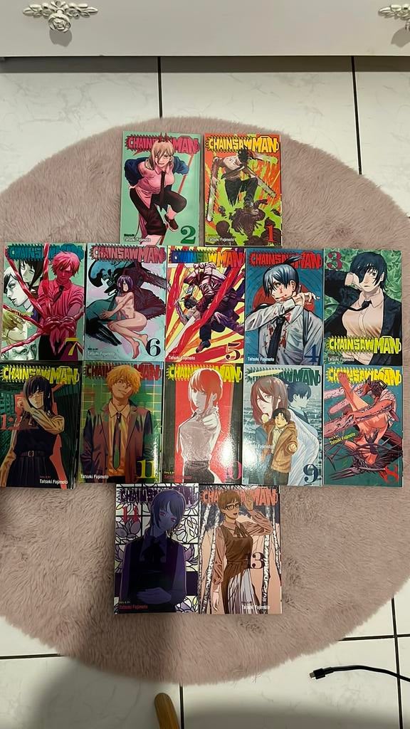 chainsaw man by tatsuki fujimoto, Gelezen, Verzenden, Japan (Manga), Meerdere comics