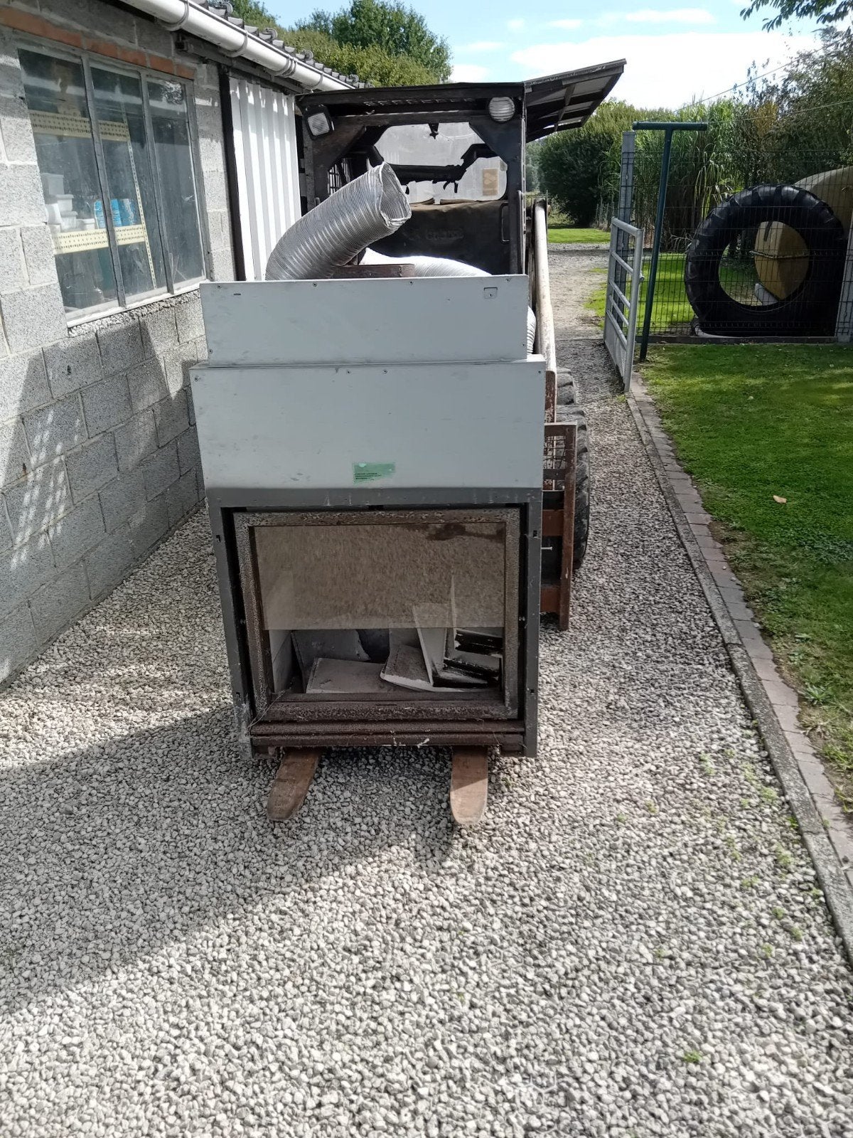 allesbrander grijs, Huis en Inrichting, Ophalen, Allesbrander