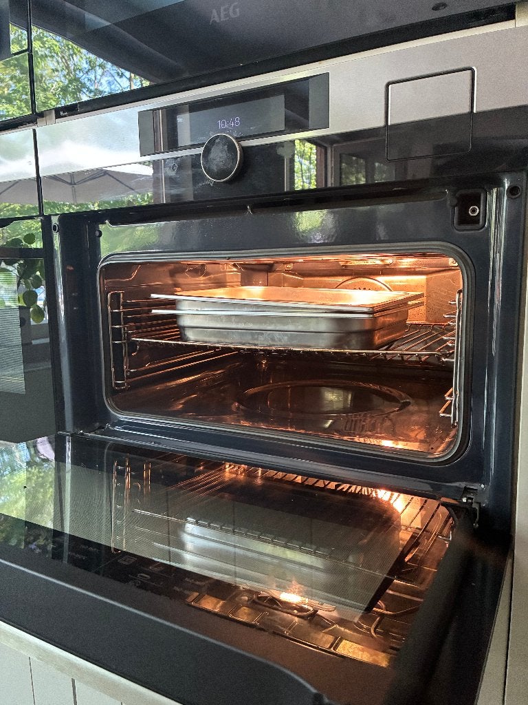 AEG inbouw combi stoomoven 45 cm, AEG, Four à vapeur, Encastré, Enlèvement