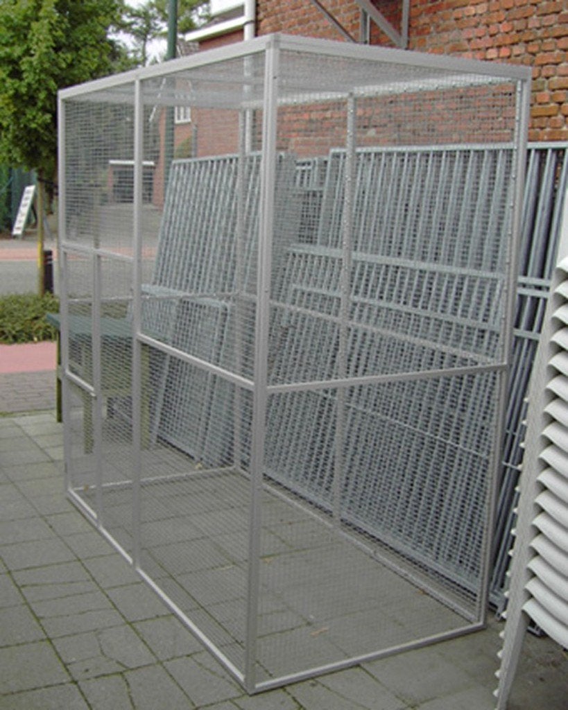 Nieuw Aluminium Volière in draadpanelen van 1mx 2x 2m, Enlèvement, Neuf, Aluminium, Volière