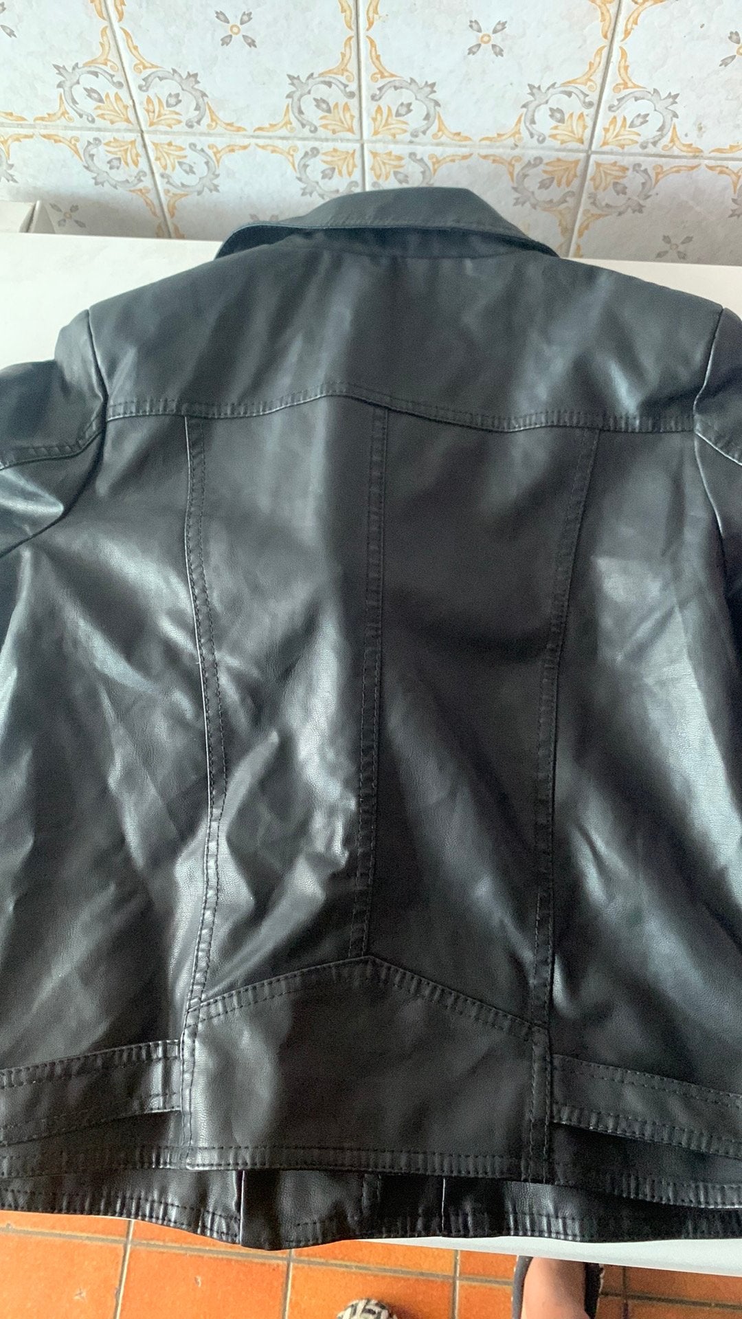 Leren jas, Ophalen of Verzenden, Nieuw, Zwart, Jasje