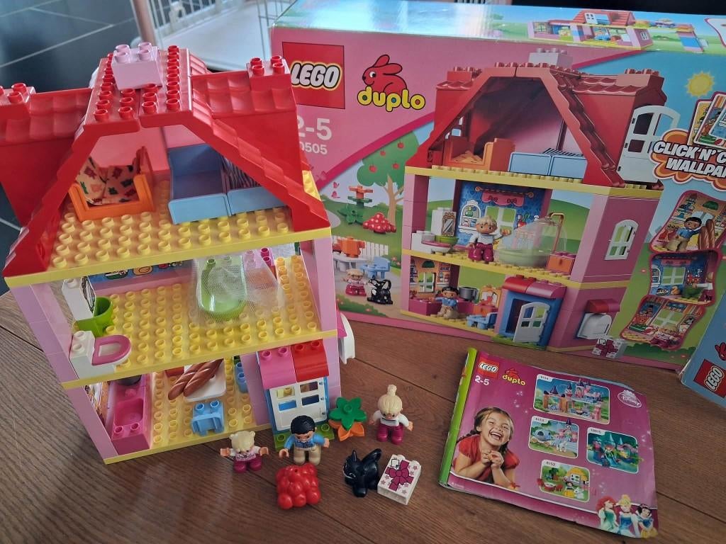 duplo huisje, Kinderen en Baby's, Speelgoed | Duplo en Lego, Ophalen of Verzenden, Zo goed als nieuw, Duplo