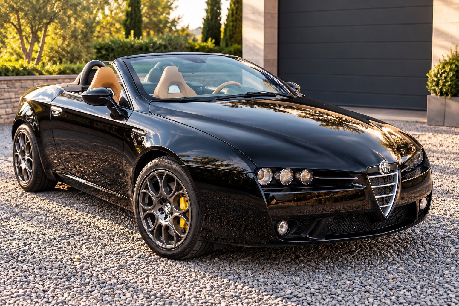 Rare Alfa Spider 2009  - 210000 km, Autos, Cuir, Achat, Boîte manuelle, Spider