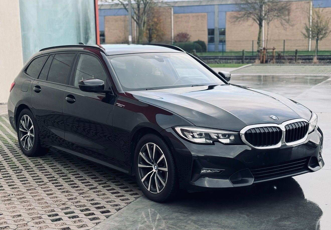 BMW 318D G21 2020, Autos, Cuir, Achat, Entreprise, Noir