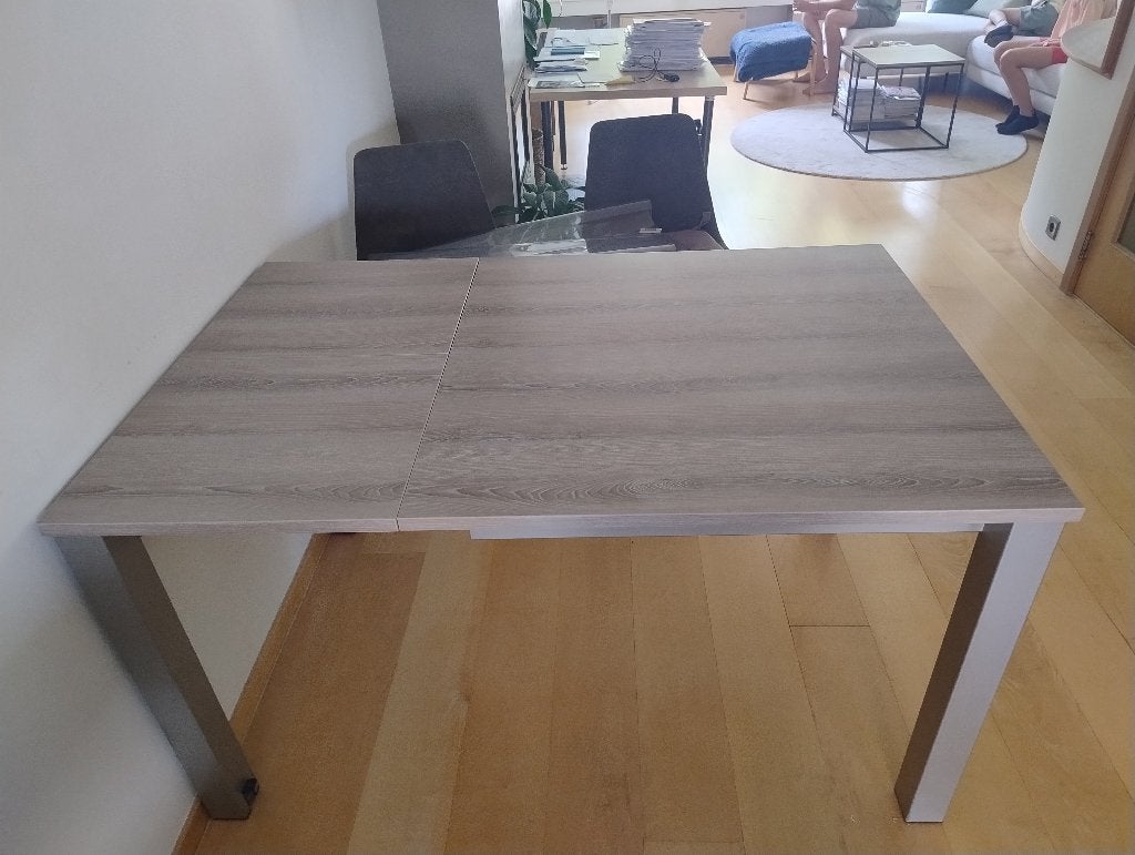 Sterke, stijlvolle en aanpasbare tafel 90 of 140 cm, Huis en Inrichting, Tafels | Eettafels, Ophalen, 100 tot 150 cm, 50 tot 100 cm