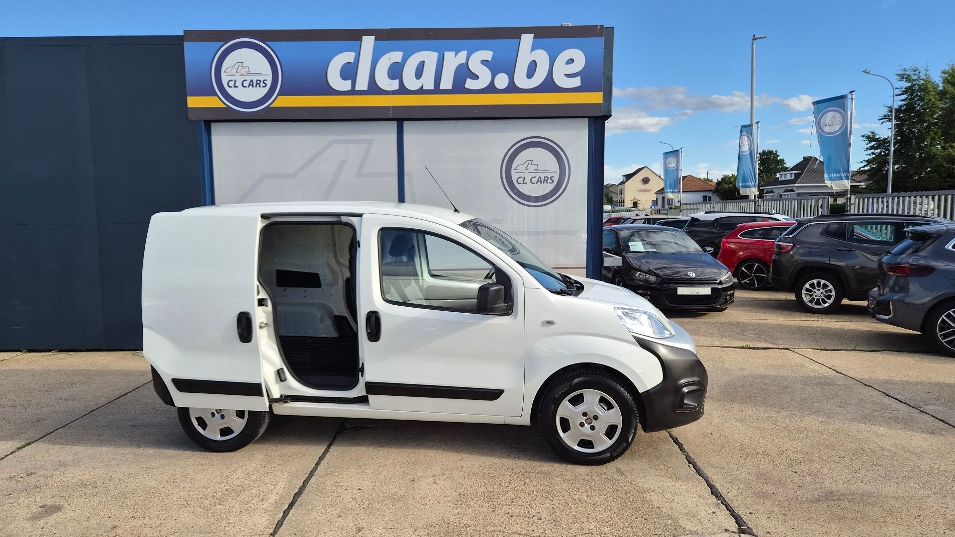 Fiat Fiorino 1.3DMultijet/Bluetooth/Schuifdeur/Achterruiten, Autos, Interruption de démarrage, Achat, Entreprise, 2 places