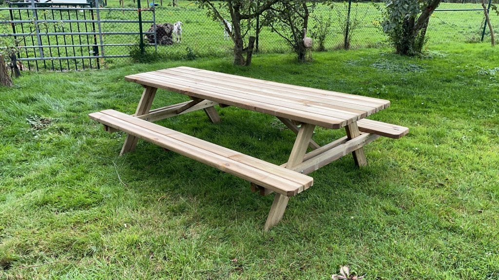 prachtige picknicktafels, Tuin en Terras, Nieuw, Ophalen of Verzenden, Inklapbaar, Rechthoekig