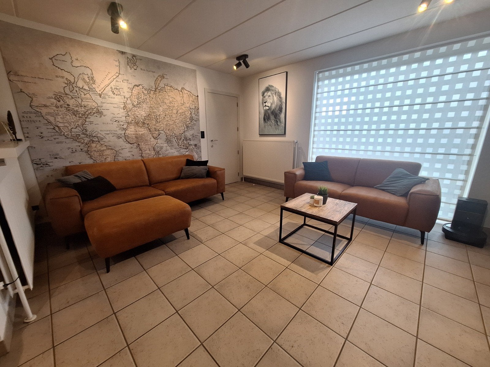 Compleet salon te koop, Maison & Meubles, Enlèvement, Comme neuf, Autres matériaux