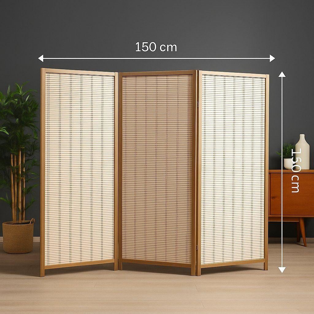 Kamerscherm Paravent Laag model 150 cm, Huis en Inrichting, Woonaccessoires | Kamerschermen, Verzenden