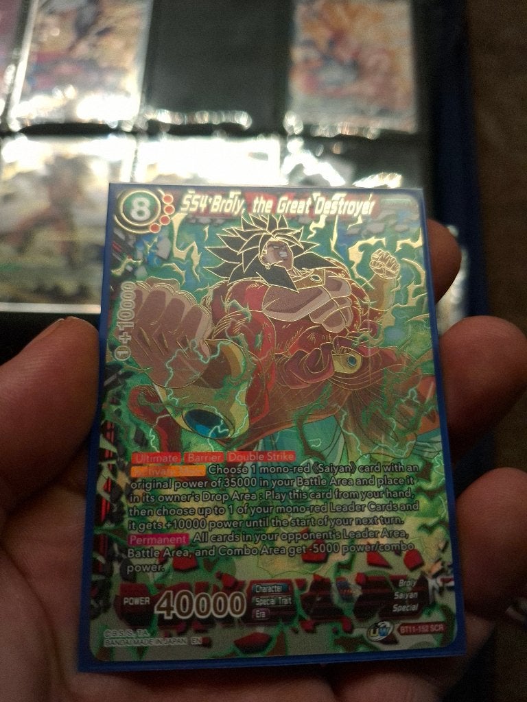 Ss4 broly the great destroyer, Enlèvement ou Envoi, Neuf, Cartes en vrac
