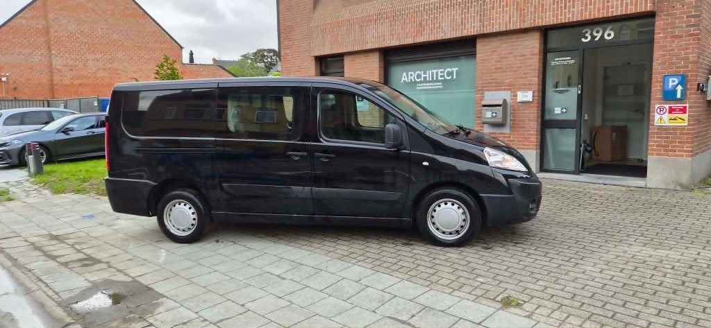 PEUGOET EXPERT MAXI LANGE DUBBELE CABINE 5-ZITS 20HDI, Auto's, Voorwielaandrijving, Euro 5, Stof, 4 cilinders