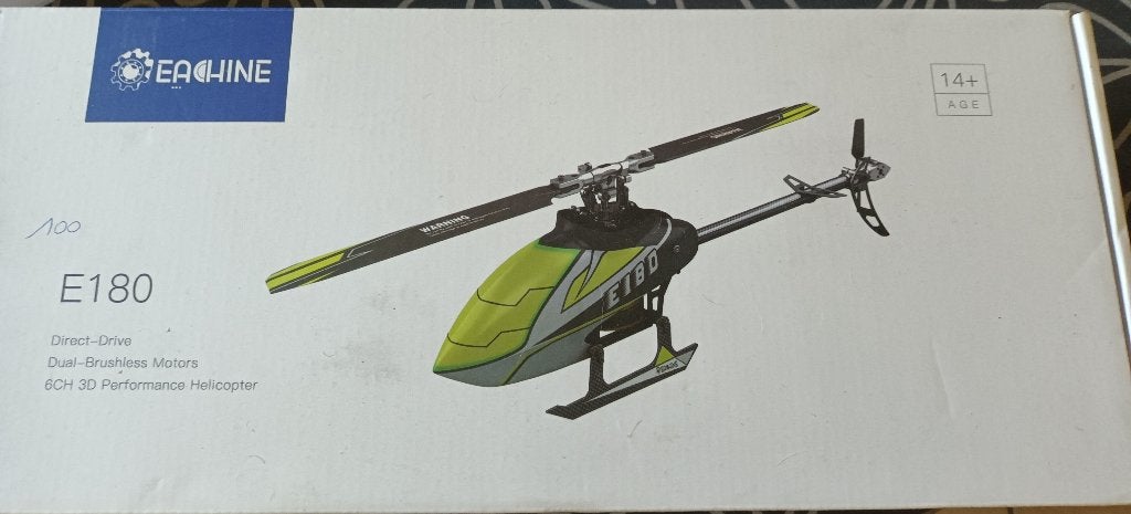 hélicoptère Eachine 180 radio commandé NEUF, Enlèvement, Comme neuf, Hélicoptère, Autres marques