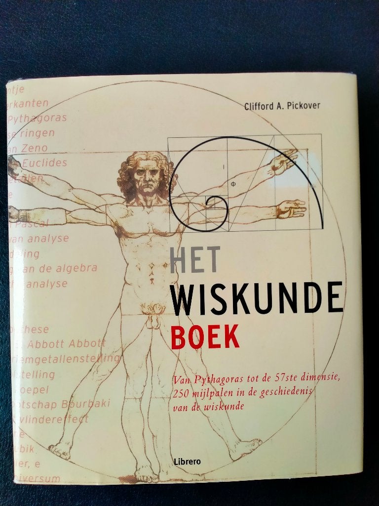 Het wiskundeboek, Boeken, Clifford A. Pickover, Ophalen of Verzenden, Zo goed als nieuw, Natuurwetenschap