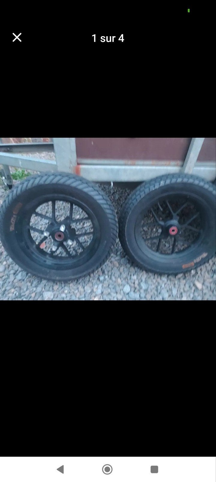 jantes 12p pmt pluie, Ophalen of Verzenden, Zo goed als nieuw, Pitbike