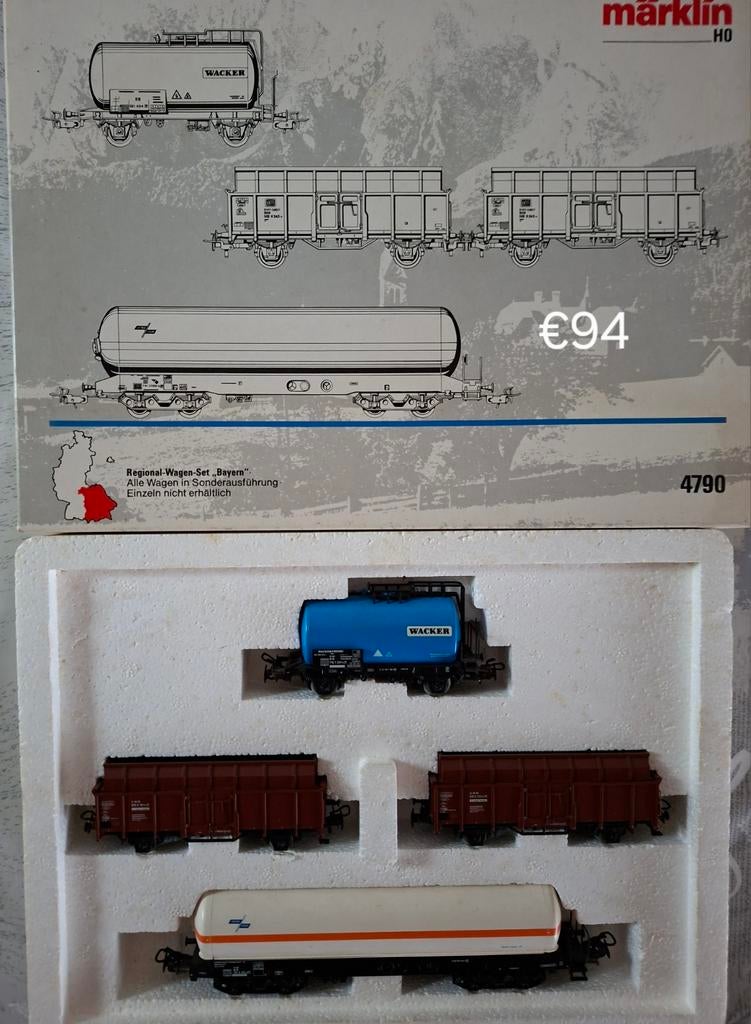 MarklinHo/ goederentransport, Enlèvement