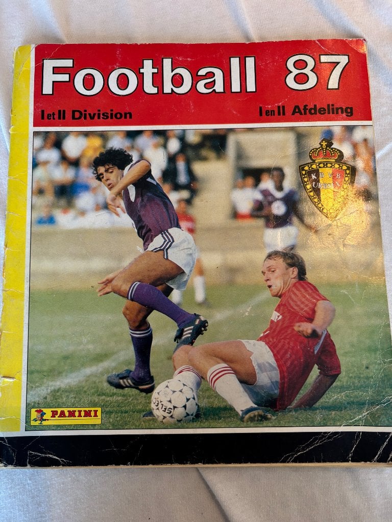 Panini football ‘87, Verzamelen, Sportartikelen en Voetbal, Ophalen, Gebruikt