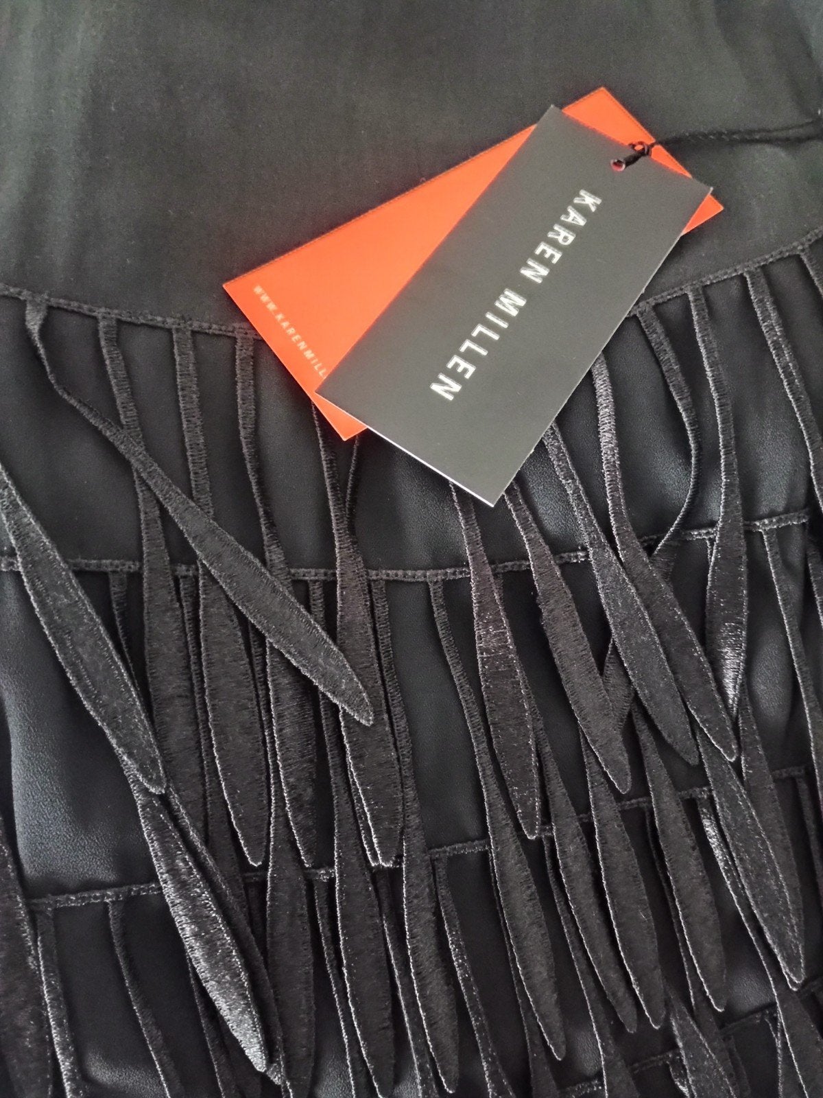 Karen Millen cocktail dress zwart 38, Kleding | Dames, Karen Millen, Verzenden, Zwart, Nieuw
