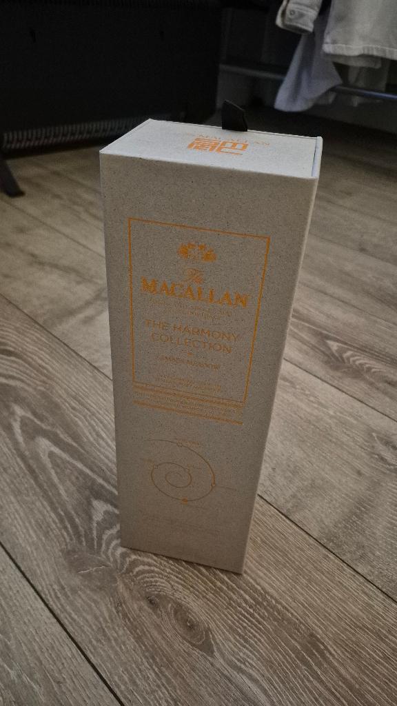 Macallan Harmony 2 flessen (Amber Meadow + Intense Arabia), Verzamelen, Ophalen of Verzenden, Nieuw, Overige gebieden
