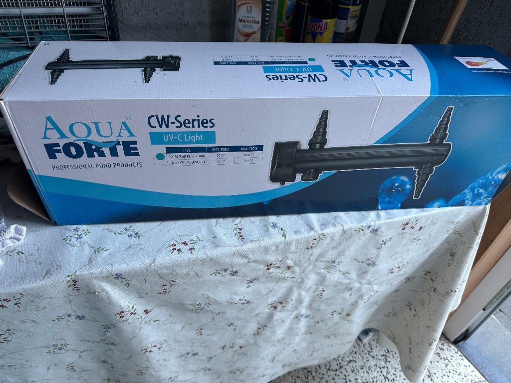 Vijver UVC Aqua forte 36 watt, Ophalen, Nieuw