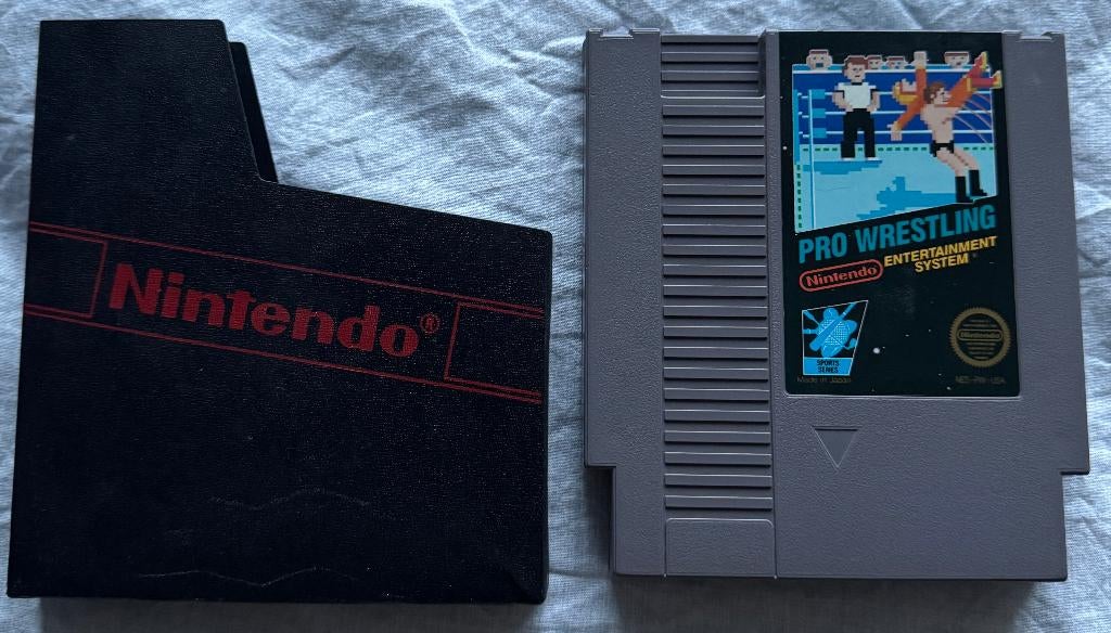 Pro Wrestling [NES], Enlèvement ou Envoi, 2 joueurs, À partir de 7 ans, Utilisé