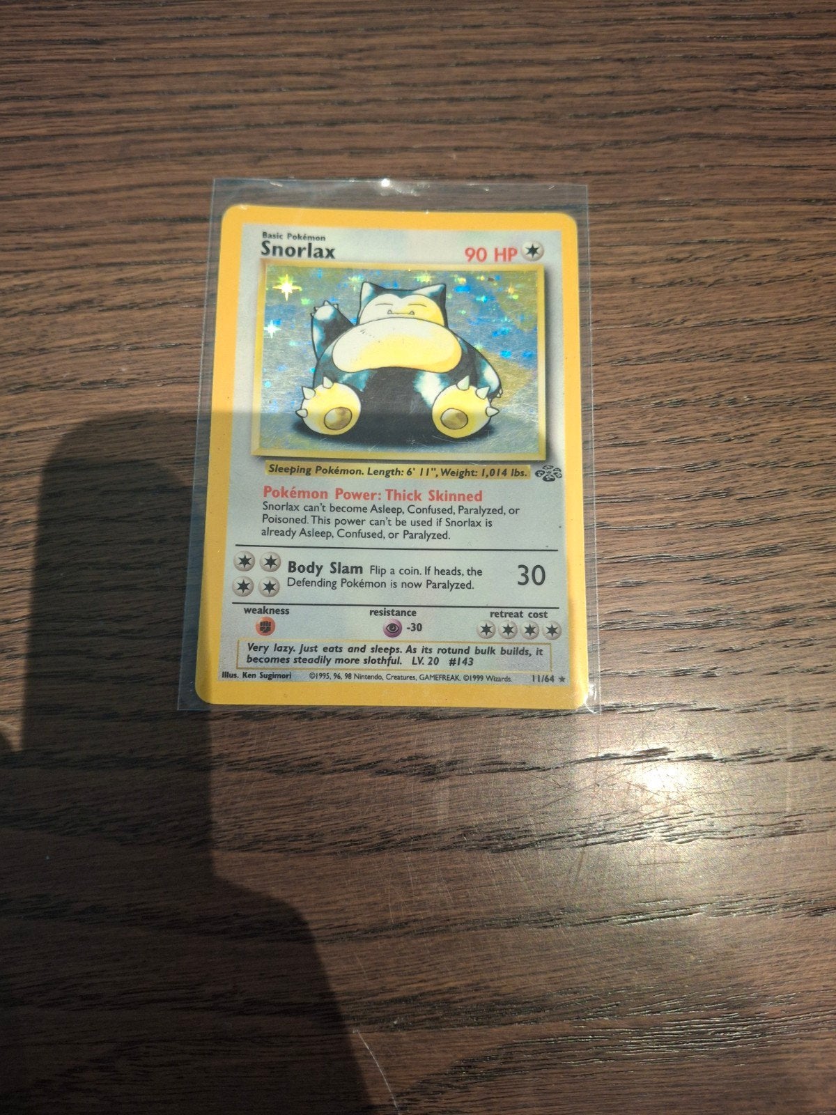 Snorlax 11/64 jungle Holo, Ophalen of Verzenden