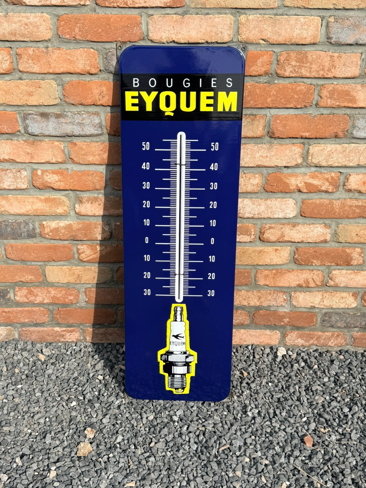 Thermomètre émaillée eyquem, Collections, Enlèvement, Comme neuf