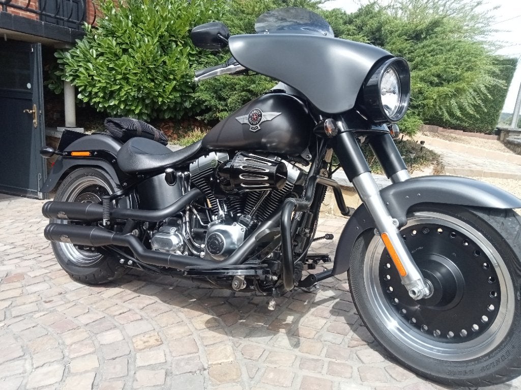 Harley Davidson Fatboy, Motoren, 2 cilinders, 1690 cc, Chopper, Gebruikt