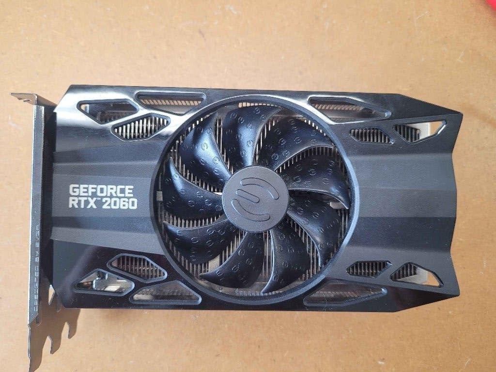 EVGA RTX 2060 XC Gaming 6 Go GDDR6 - très bon état, testée, Informatique & Logiciels, Cartes vidéo, PCI-Express 3, Enlèvement ou Envoi