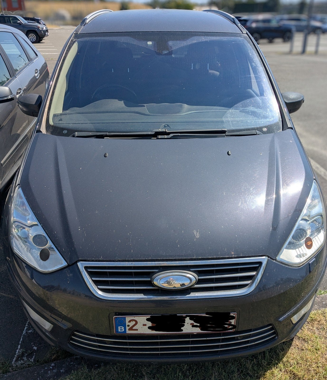 Ford Galaxy Diesel uit 2011 Rechtergestuurd, Auto's, Monovolume, Galaxy, Zilver of Grijs, Te koop