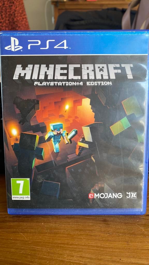 PS 4 Minecraft PlayStation 4 Edition, Ophalen, Zo goed als nieuw, Avontuur en Actie, Vanaf 7 jaar