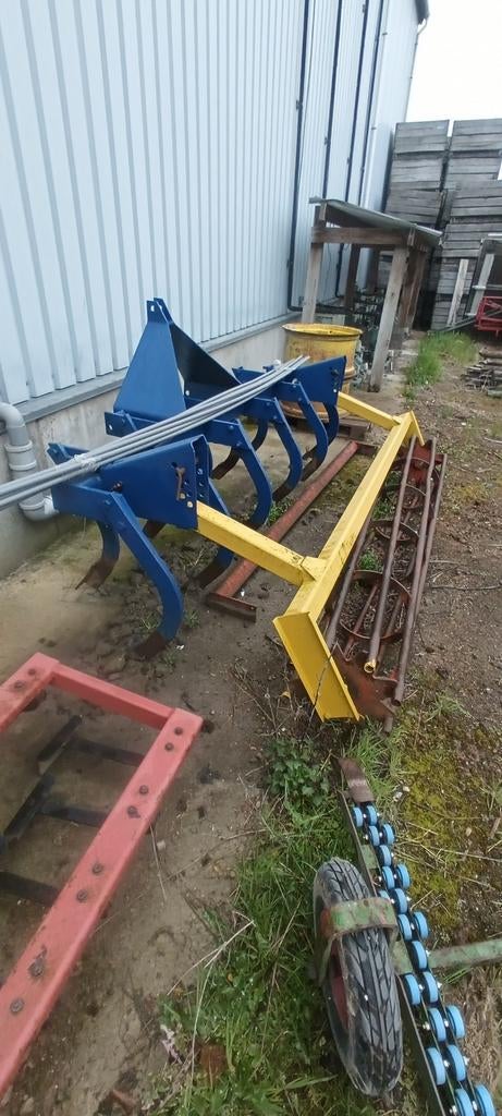 Vaste tand cultivator, Ophalen