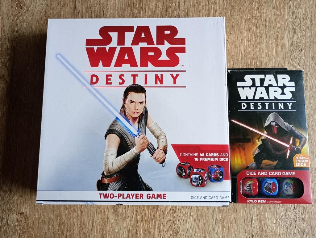 Star Wars Destiny Pakket, Hobby en Vrije tijd, Een of twee spelers, Ophalen of Verzenden, Zo goed als nieuw, Fantasy Flight Games