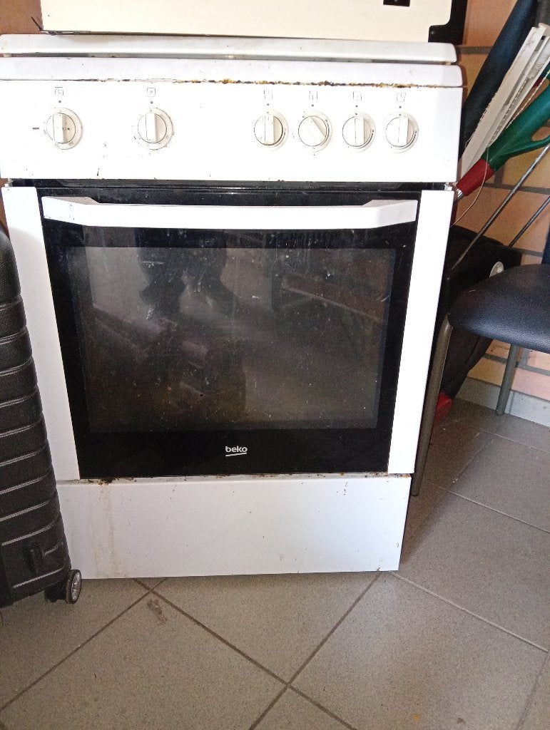 Gasfornuis te koop met oven, Elektronische apparatuur, Ovens, Ophalen, Gebruikt, Oven, 60 cm of meer