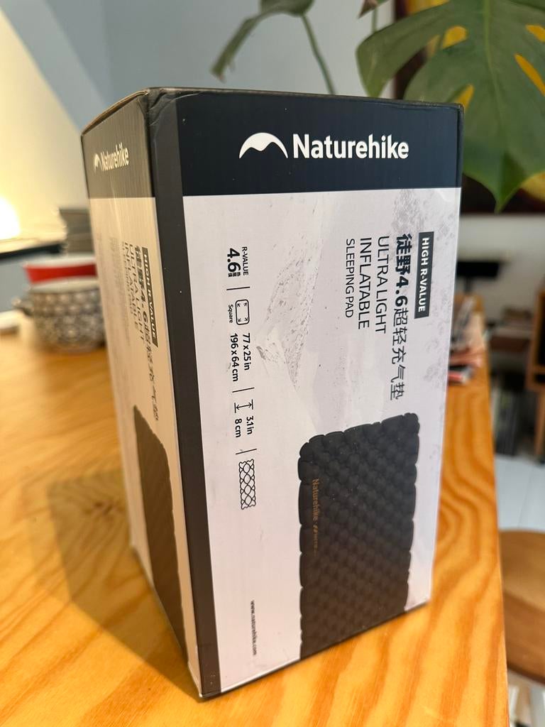 Slaapmat nieuw Naturehike 4.6R /196cm, Enlèvement, Neuf