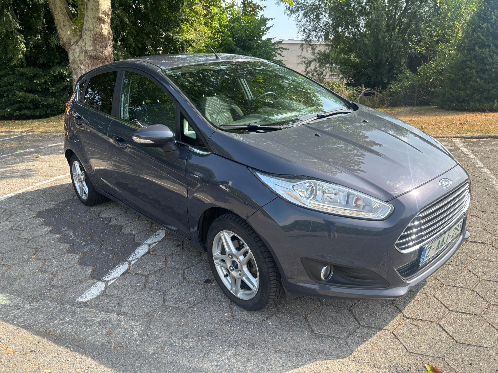 Zeer mooie Ford Fiesta TITANIUM in top staat met garantie., Climatisation automatique, Euro 5, Achat, Entreprise