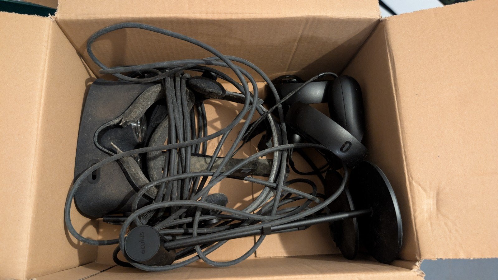 Oculus Rift, Enlèvement, Utilisé, Lunettes VR