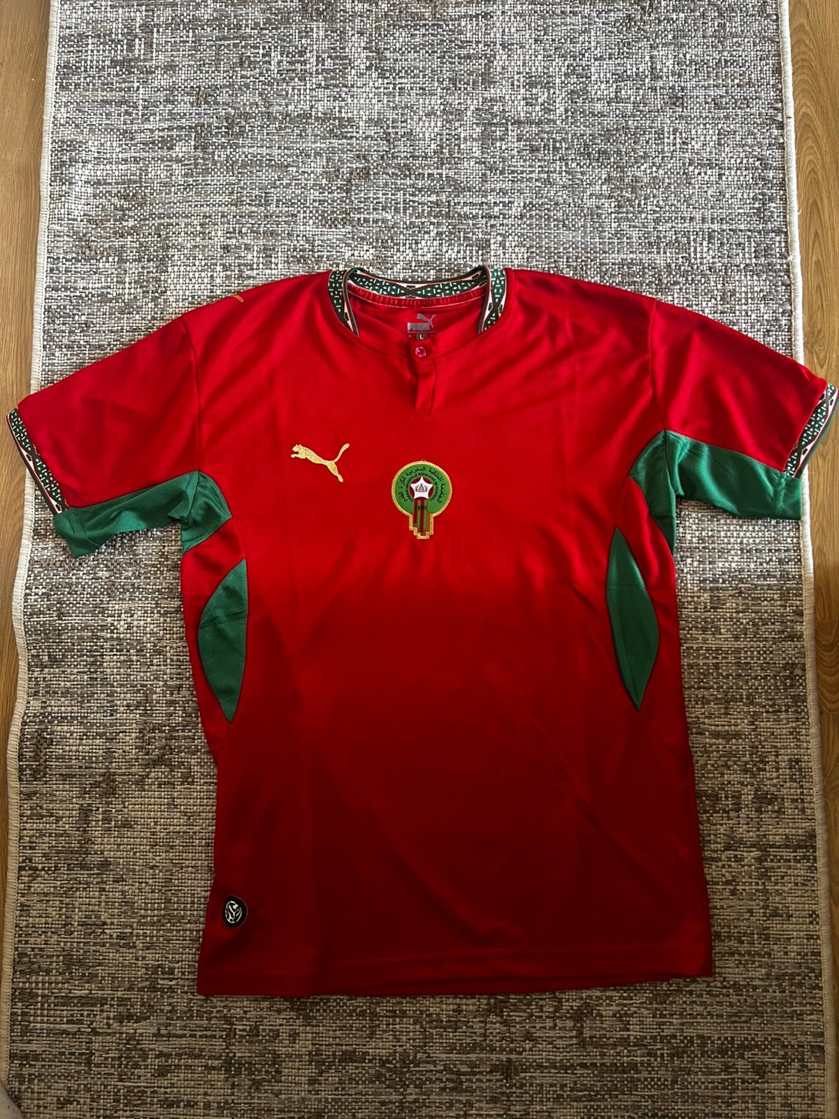 Marokaans voetbalshirtje, Sport en Fitness, Voetbal, Maat L, Ophalen of Verzenden, Nieuw, Shirt