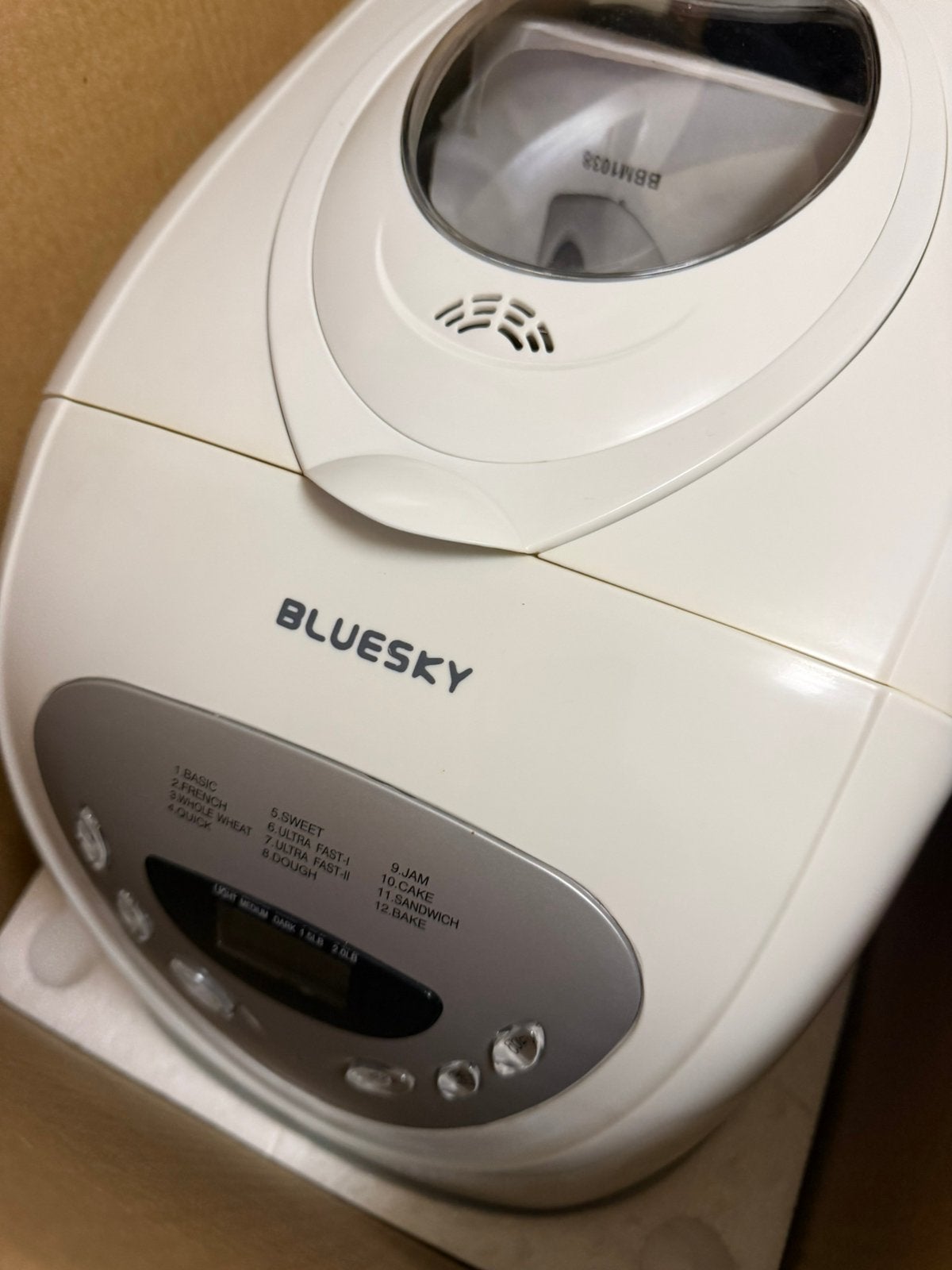 Broodbakmachine merk Bluesky, Elektronische apparatuur, Ophalen, Gebruikt