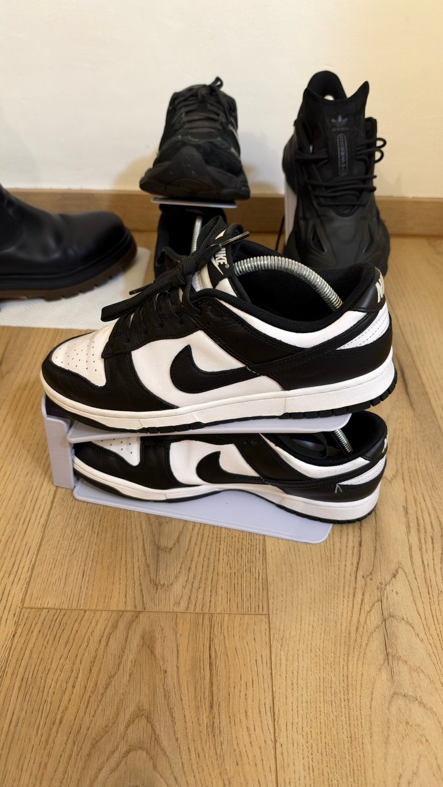 Baskets Nike Dunk Low Black White (Panda), Enlèvement, Comme neuf, Baskets